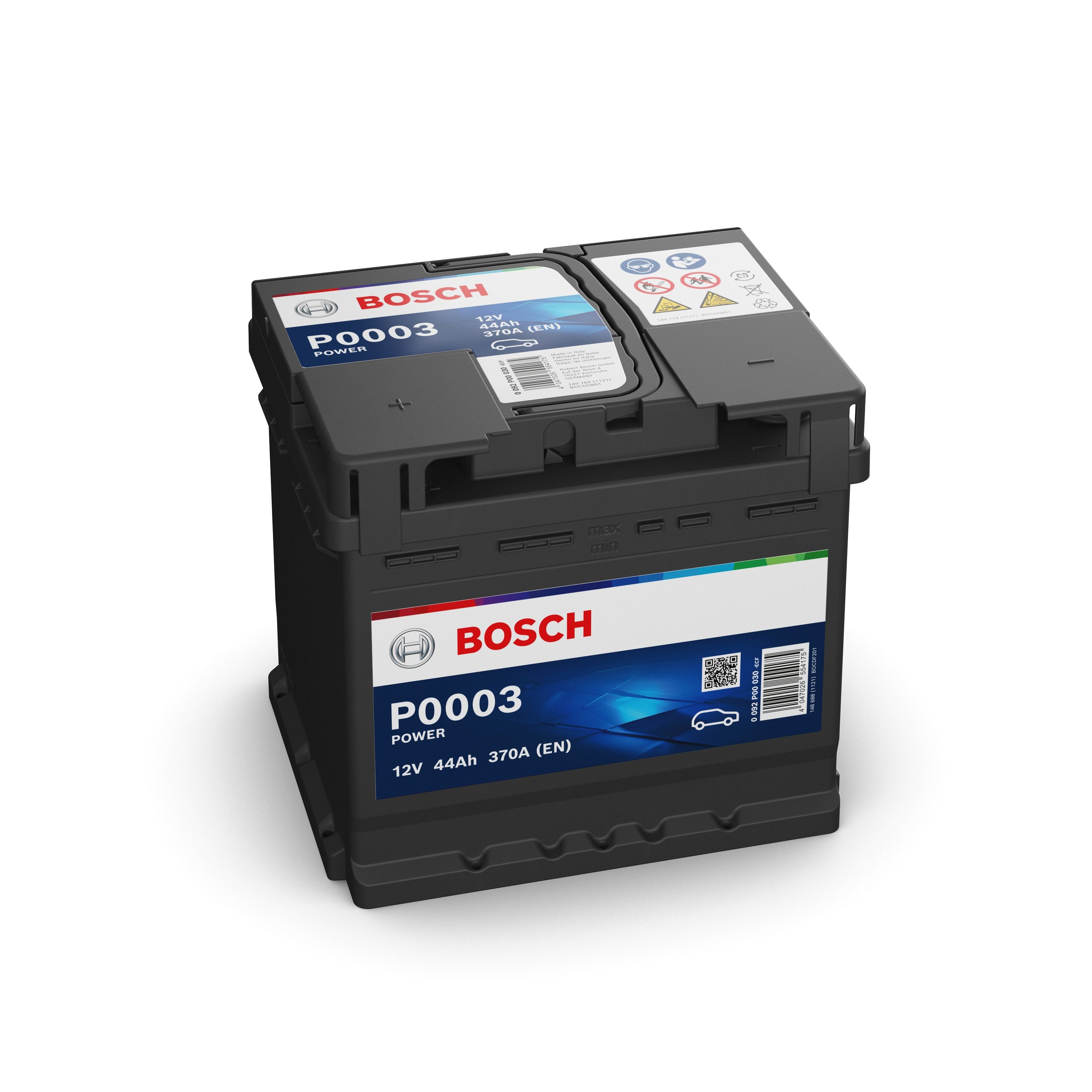 Acumulator Bosch Power SLI 44 Ah 370A [Bornă Inversă] Bosch - imagine 9