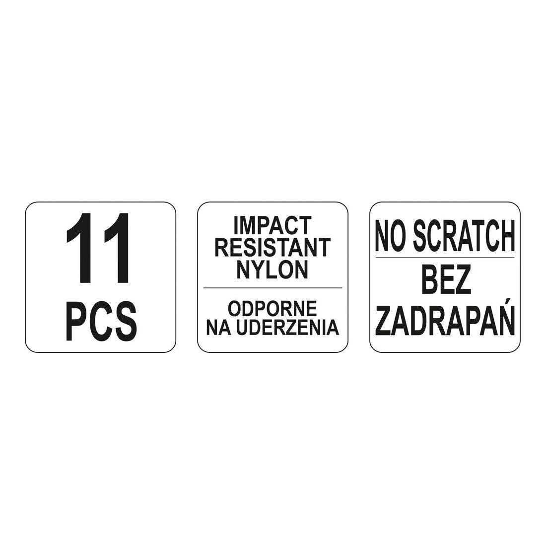 Set 11 extractoare din plastic Yato - imagine 4