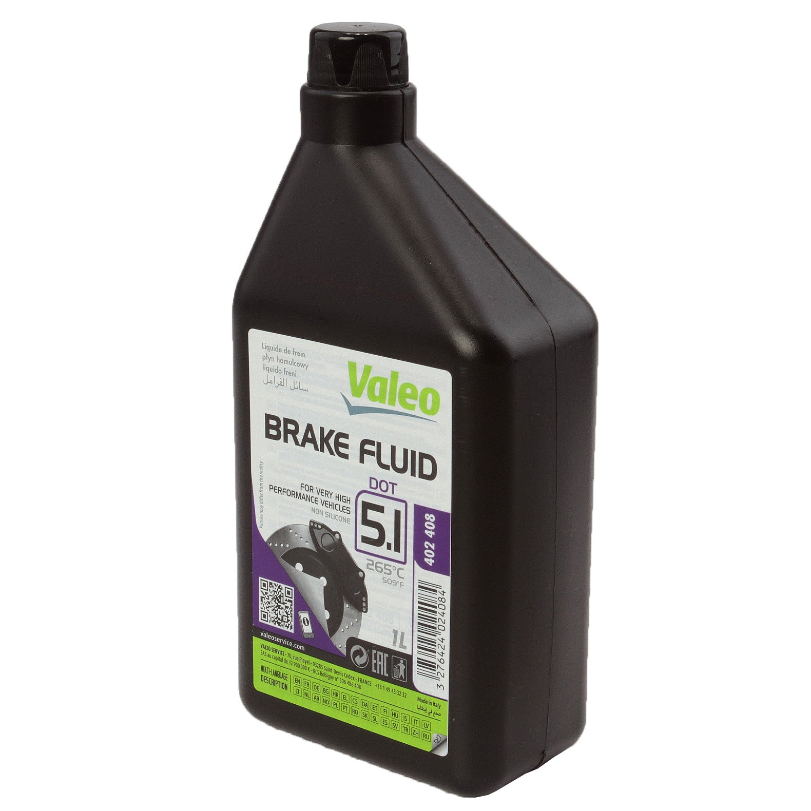 Lichid de frana Valeo DOT5.1 sintetic 1L Valeo - imagine 2