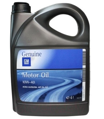 Ulei motor GM 10W40 B4 Semi Syntethic 4L Opel - imagine 1
