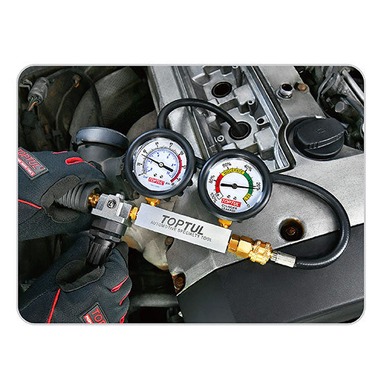 tester compresie pentru motoare benzina/motorina Toptul - imagine 3