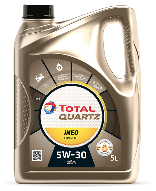 Ulei motor Total Quartz Ineo Longlife 5W30 5L Total - imagine 1