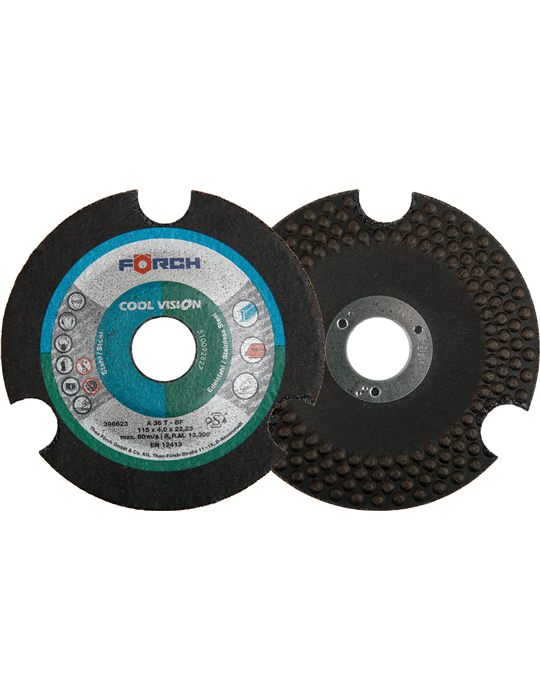 Disc de polizat Otel/Inox Cool vision 125X4 Förch - imagine 1