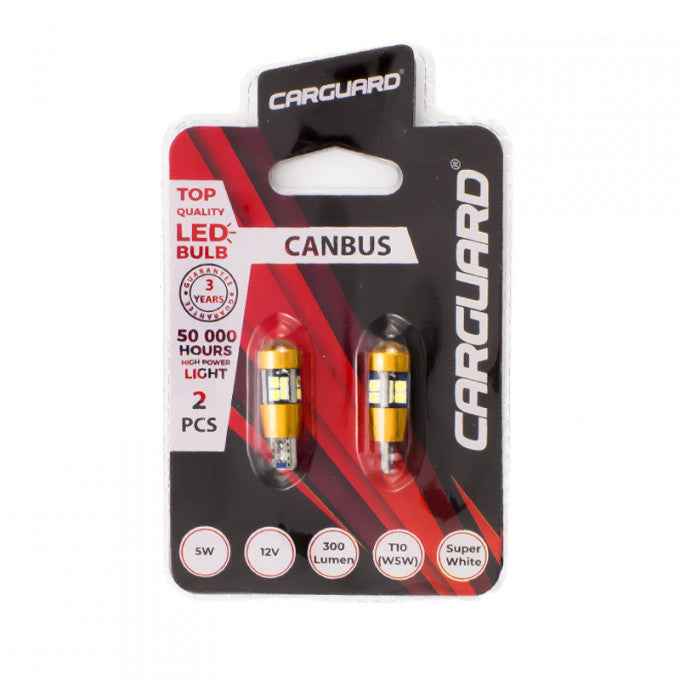 Bec Carguard T10 (W5W) 12V 5W Set 2 buc Carguard - imagine 3