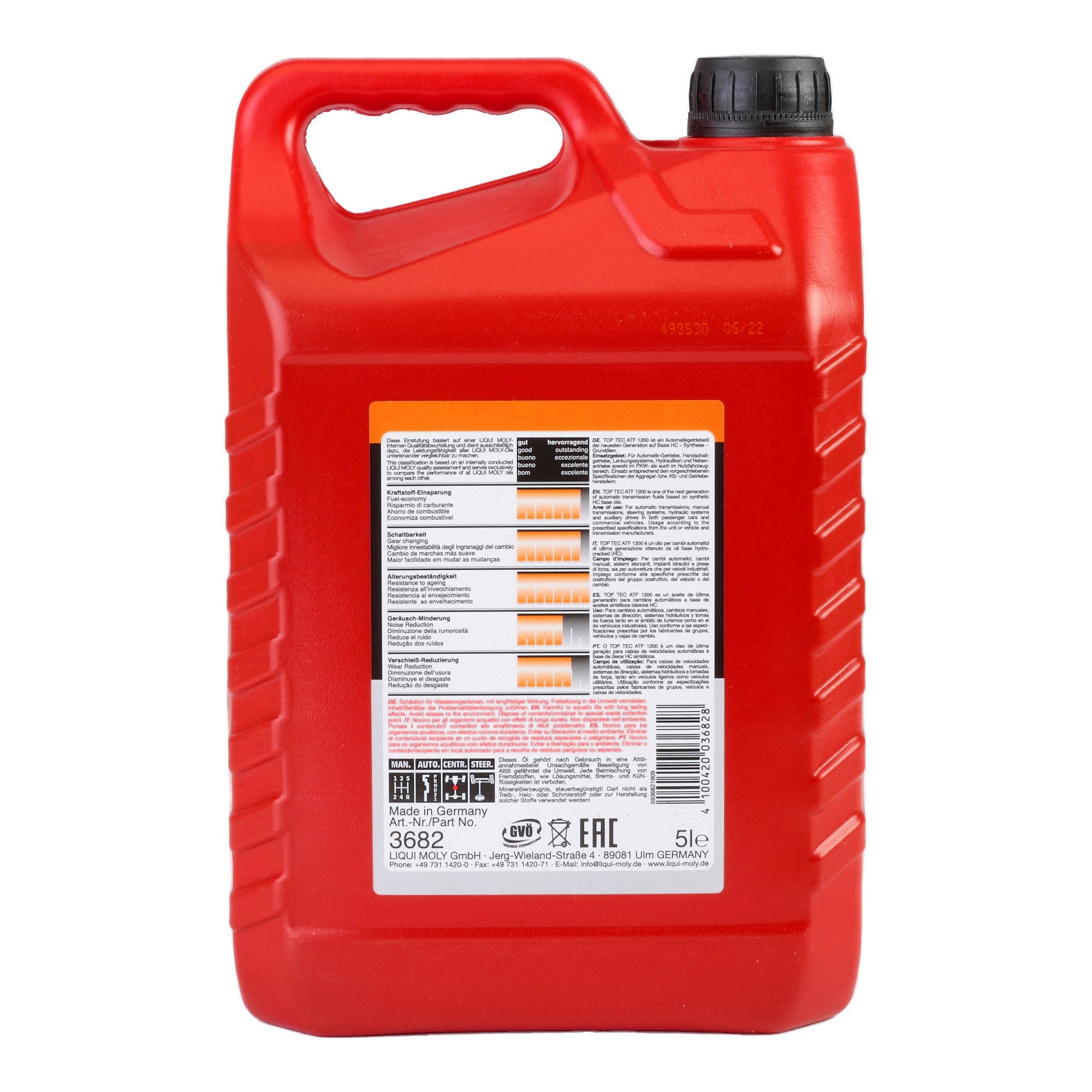 Ulei cutie viteze automată Liqui Moly Top Tec ATF 1200 5L Liqui Moly - imagine 3