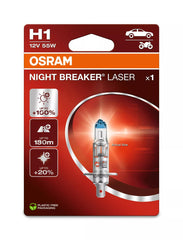 Bec Osram Night Breaker Laser Next Generation H1 12V 55W P14,5s blister Osram - imagine 1