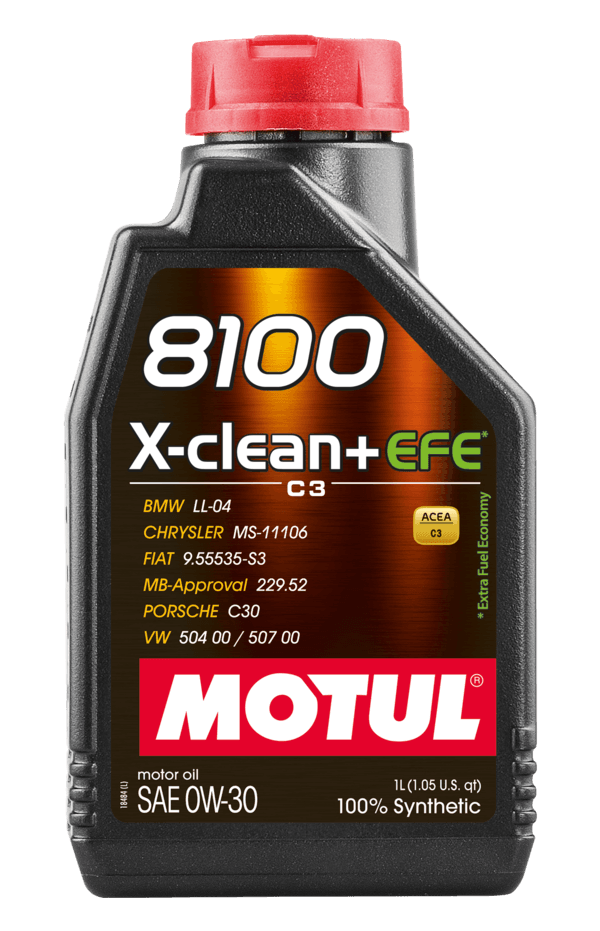 Ulei motor turisme Motul 8100 X-CLEAN+ EFE 0W30 1L Motul - imagine 1