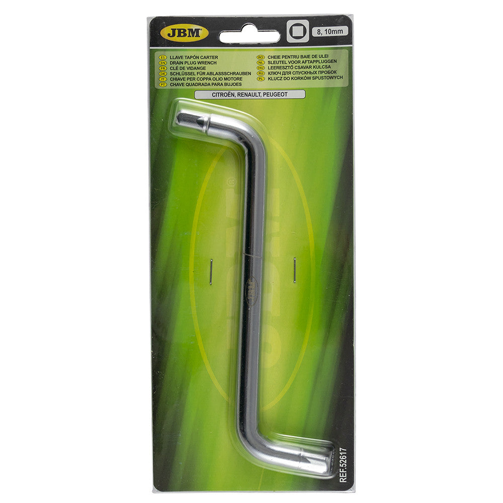Cheie pentru buson baie de ulei Citroen, Renault, Peugeot 8-10 MM JBM - imagine 4