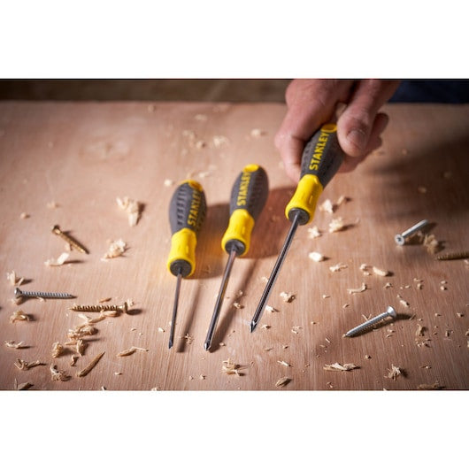 Șurubelniță Pozidrive STANLEY® Essential 2 puncte x 100 mm Stanley - imagine 2