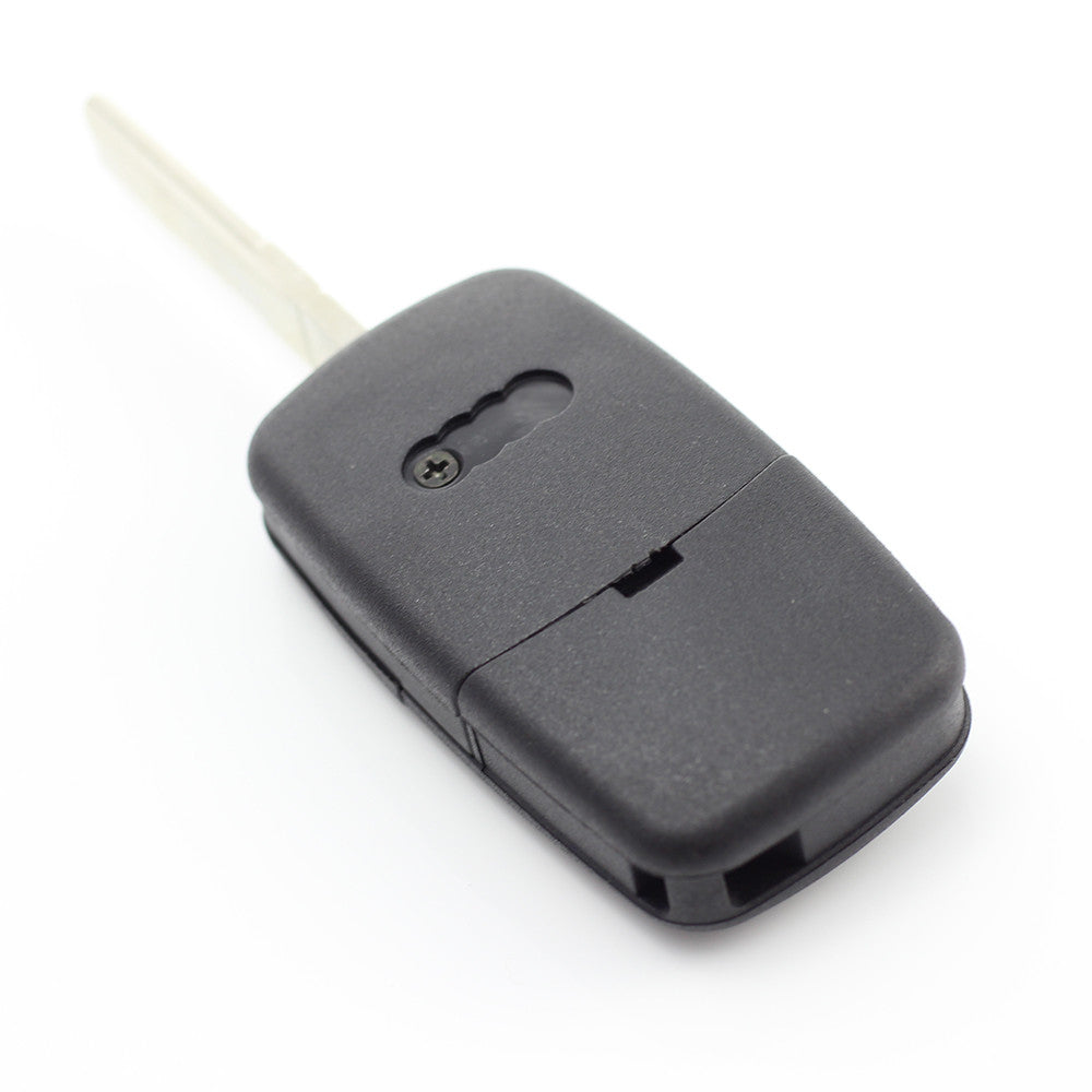 Audi - Carcasa cheie tip briceag, 2 butoane "rotunde",  cu baterie 1616 Carguard - imagine 8