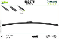 Lamela stergator Valeo Canopy 600 mm | 24 inch Valeo - imagine 2