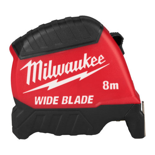 Ruleta lata, seria Premium Wide Blade, gen.2, 8m Milwaukee - imagine 1