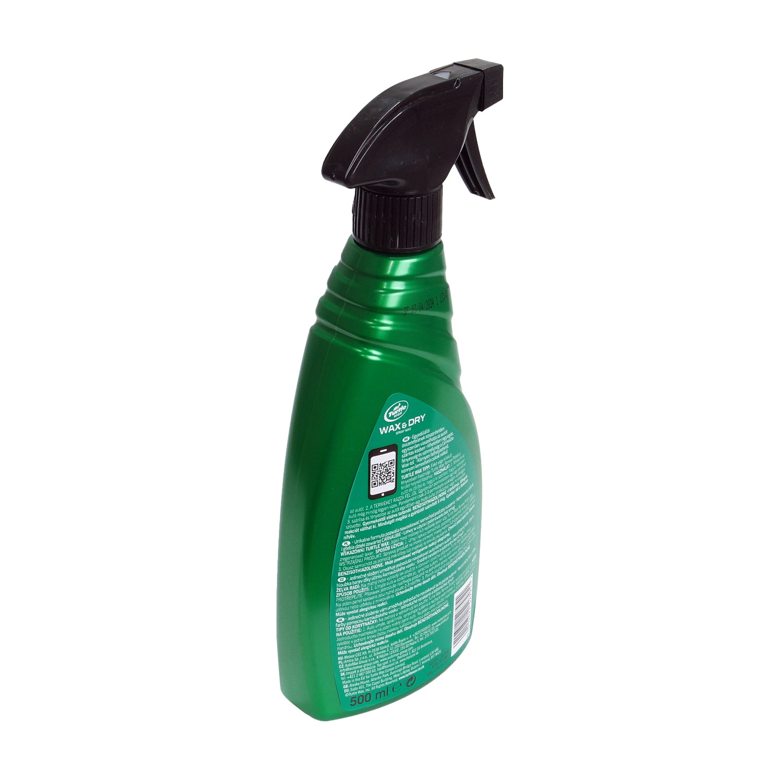 Ceara lichida Wax It Wet TURTLE WAX 500 ml Turtle Wax - imagine 2