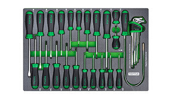 Dulap cu 7 sertare echipat cu 282 piese dedicat AUDI si VW Toptul - imagine 3
