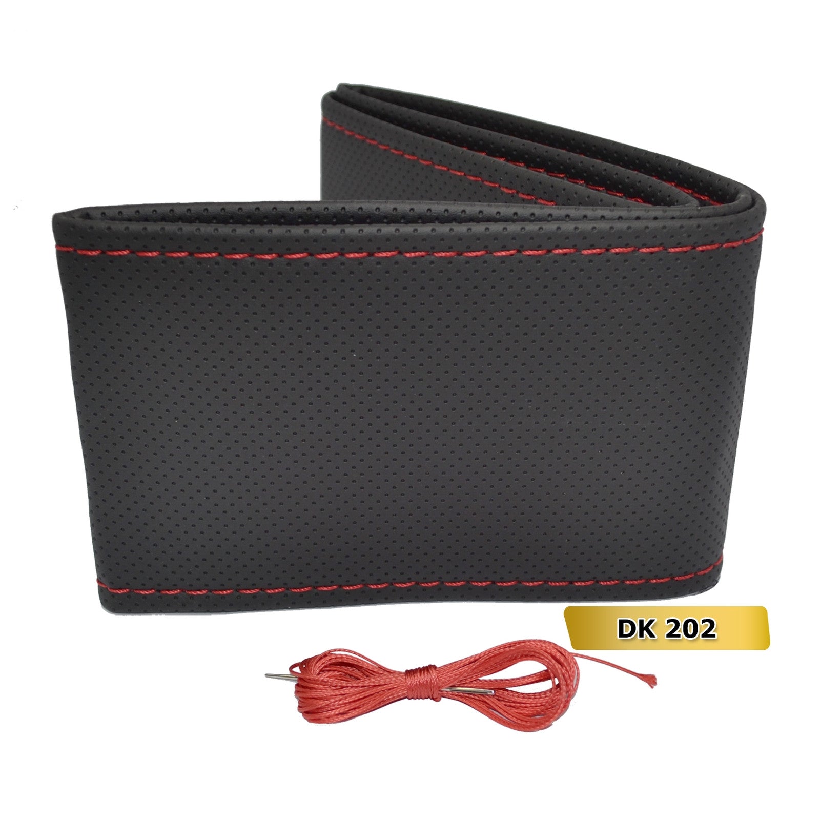Otom Husa volan auto cu snur Negru/Rosu Otom - imagine 2