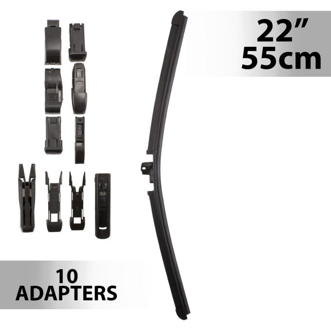 Ștergător profesional 22"/55cm - multiadaptor - CARGUARD Carguard - imagine 1