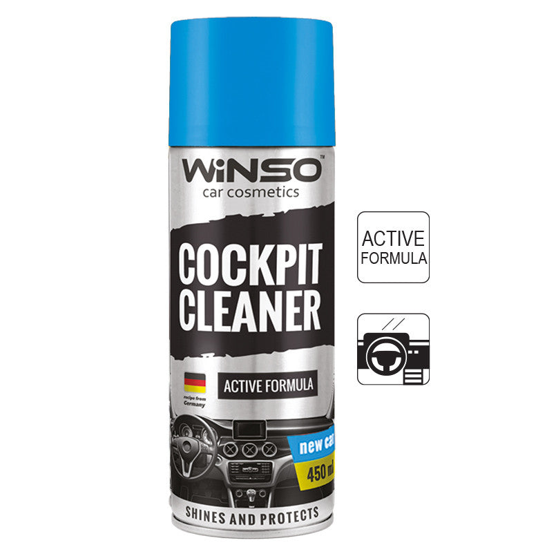 Spray Silicon bord Winso Cockpit Cleaner New Car 450 ml Winso - imagine 1