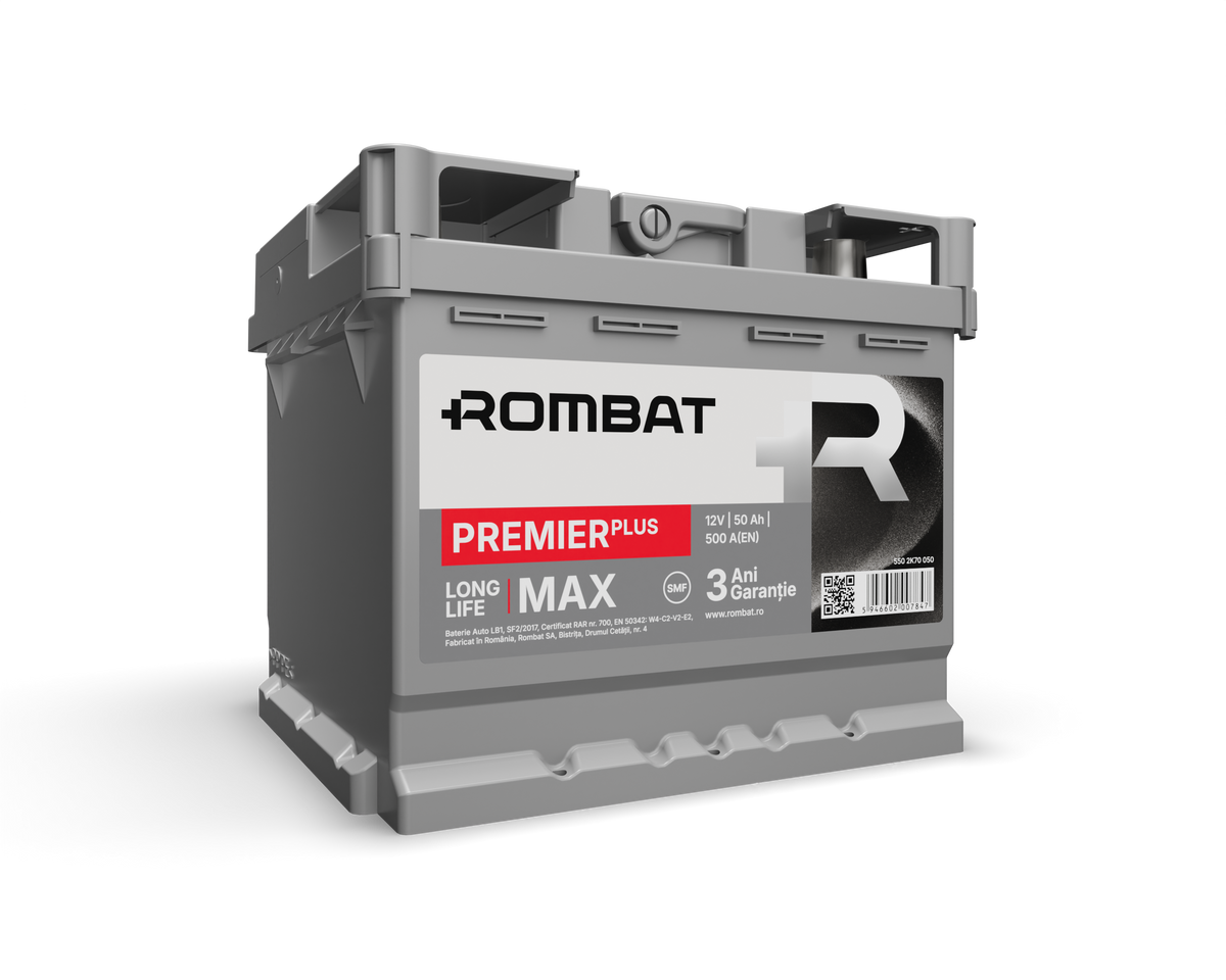 Acumulator Rombat Premier PLUS 50Ah Rombat - imagine 1