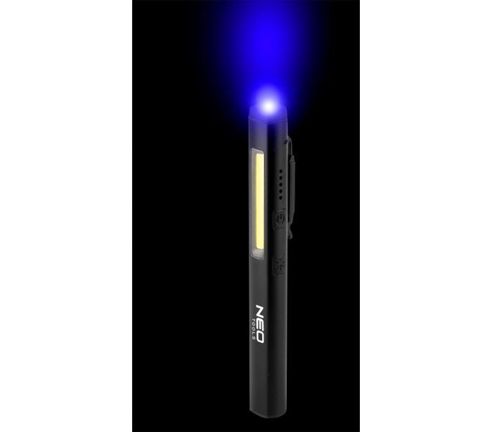 Lampa inspectie 450lm COB LED+laser+UV+ Neo Tools - imagine 6