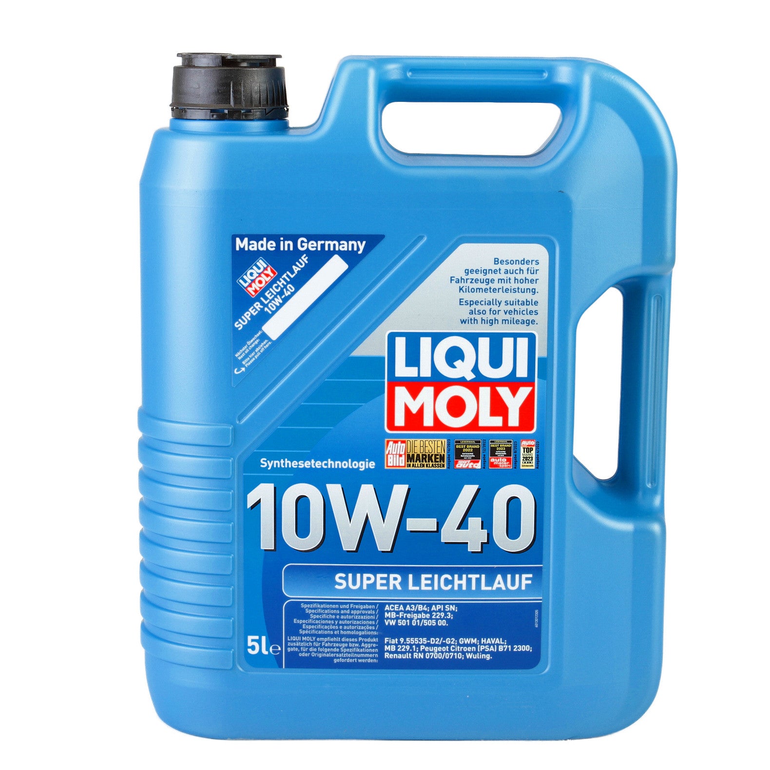 Ulei motor Liqui Moly Super Leichtlauf 10W40 (2654) (9505) 5L Liqui Moly - imagine 1