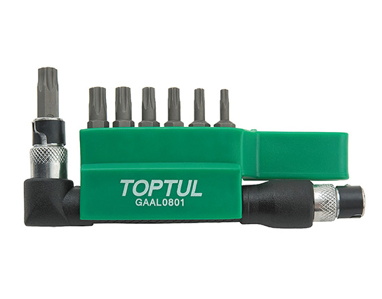 Set biti torx special T10-T40, 30mm (8 piese) Toptul - imagine 1