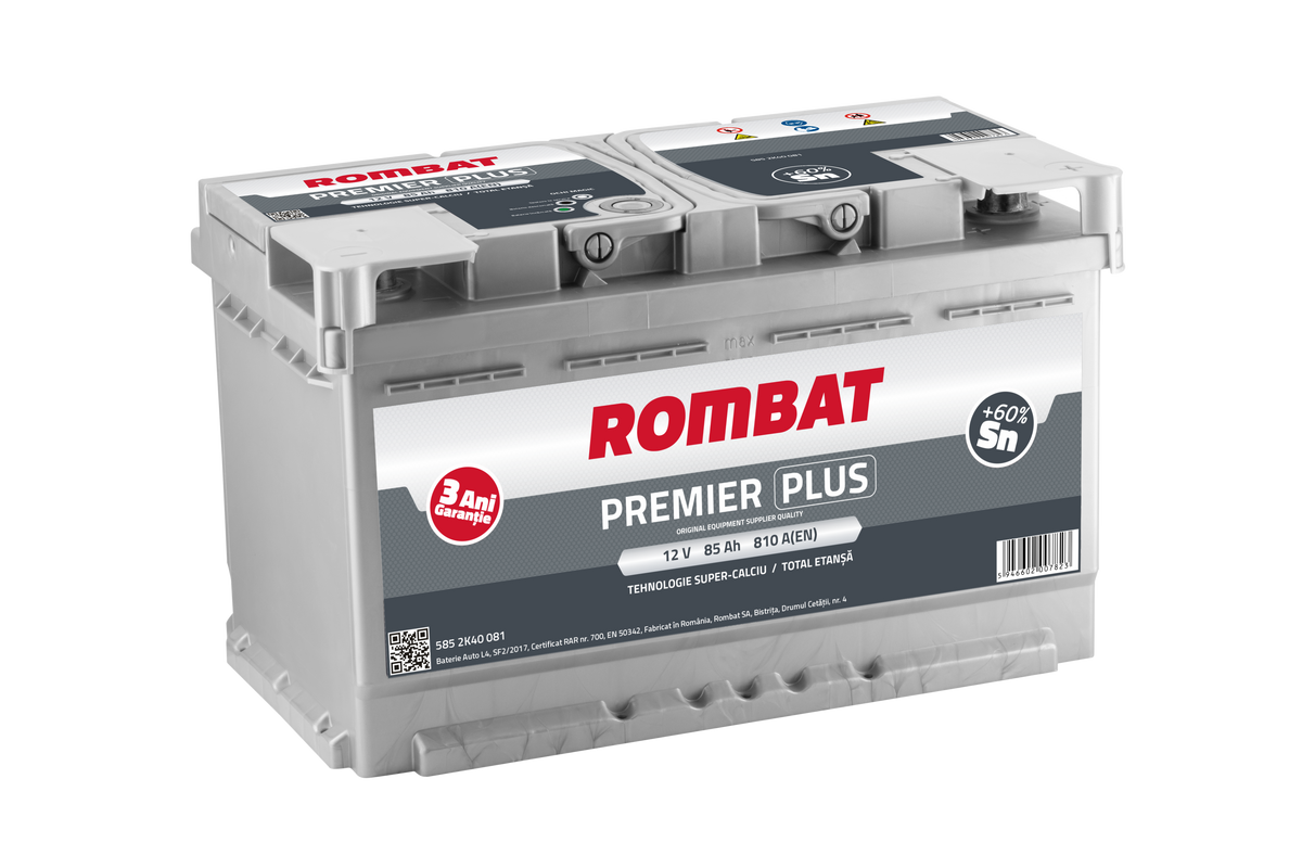 Acumulator Rombat Premier PLUS 85 Ah