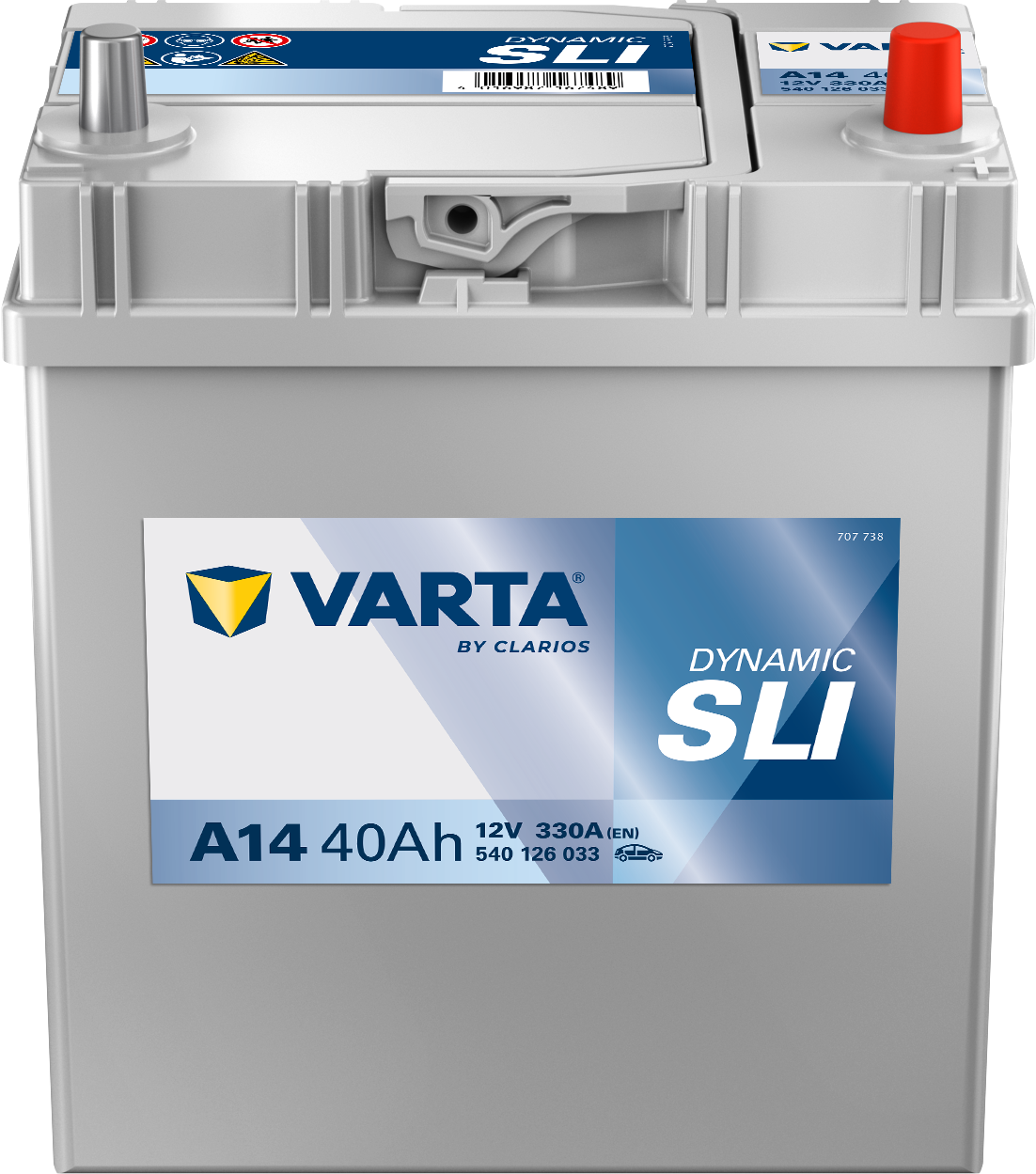 Acumulator Varta Blue Dynamic 40Ah [Tico] Varta - imagine 2