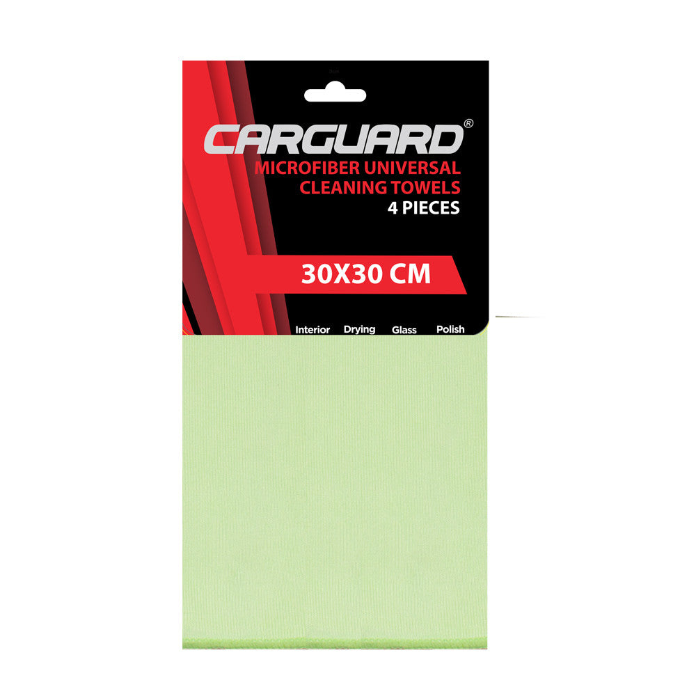 Set 4 lavete microfibra 30x30cm Carguard Carguard - imagine 1