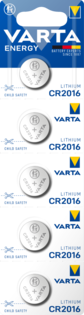 Baterie Varta Energy Litiu CR2016 T-Blister 5 buc Varta - imagine 1
