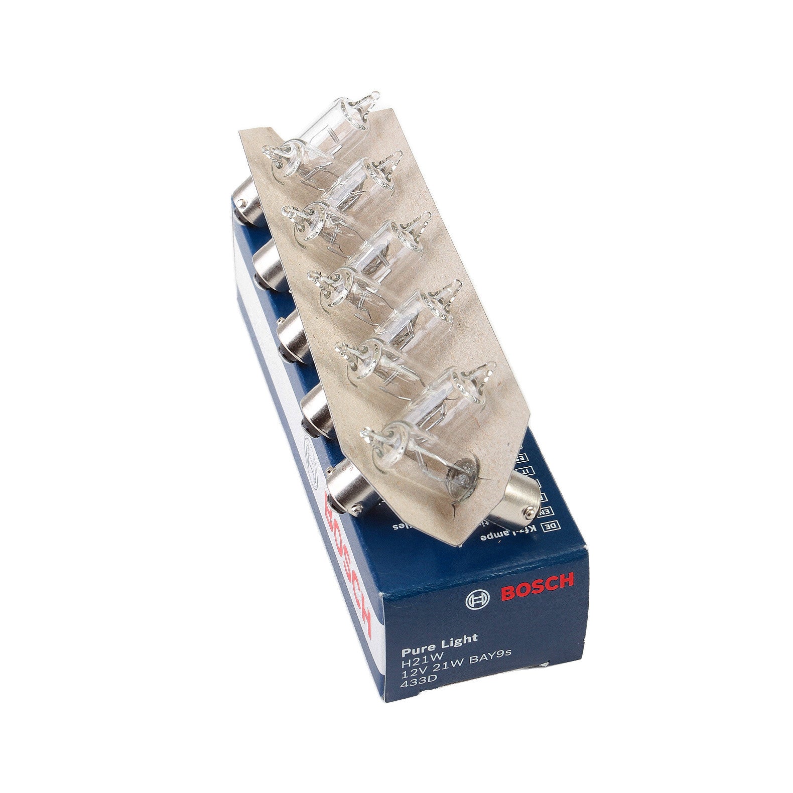 Bec Bosch Pure Light H21W 12V 21W BAY9s [ Pret / buc --- Ambalare 10 buc ] Bosch - imagine 2