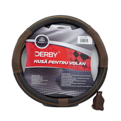Husa volan piele naturala DERBY Maro (37-39 cm) DERBY - imagine 1