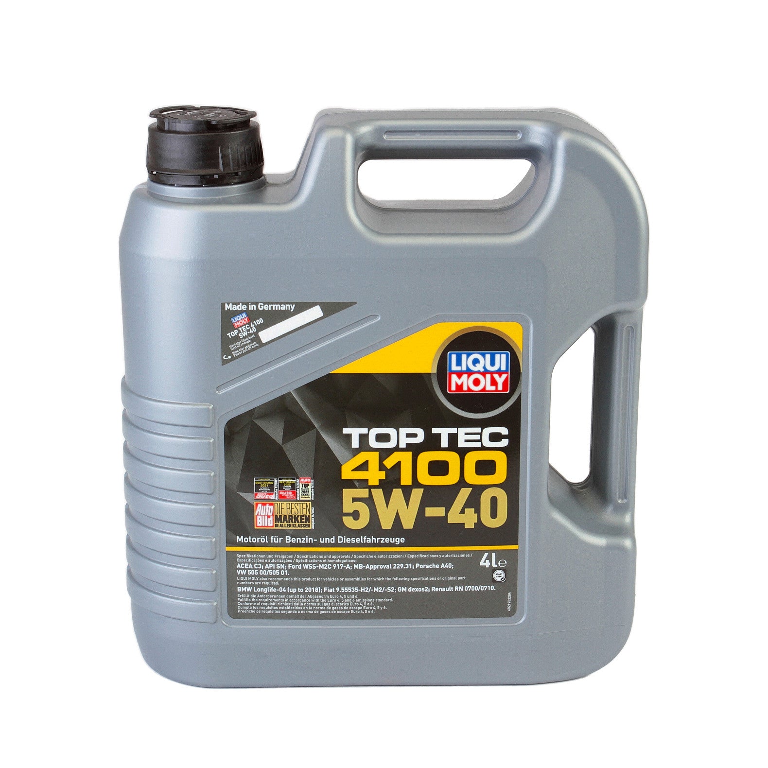 Ulei motor Liqui Moly Top Tec 4100 5W40 (2195 ) 4L Liqui Moly - imagine 1