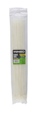 Coliere plastic 4,8x450 Alb - Set 100 buc Winso - imagine 1