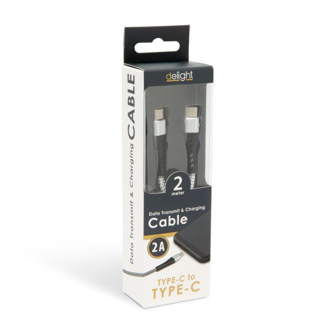 Cablu de date - Type-C - Type-C, Alb - 2 m Carguard - imagine 3
