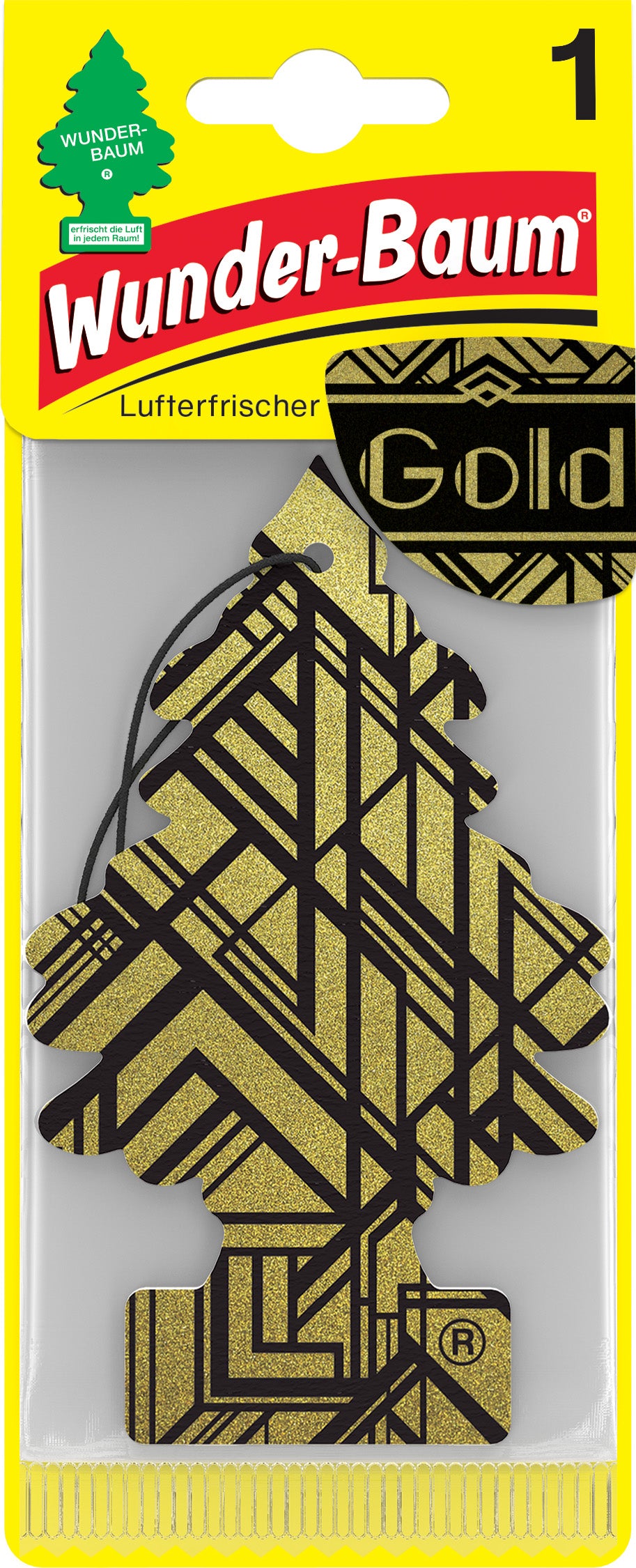 Odorizant auto WUNDER-BAUM Gold Wunderbaum - imagine 1
