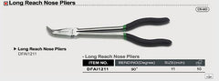 Cleste lung cu varf indoit 90 Toptul - imagine 1