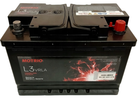 Acumulator auto Motrio EFB [Start-Stop] 70 Ah 720A Motrio - imagine 1