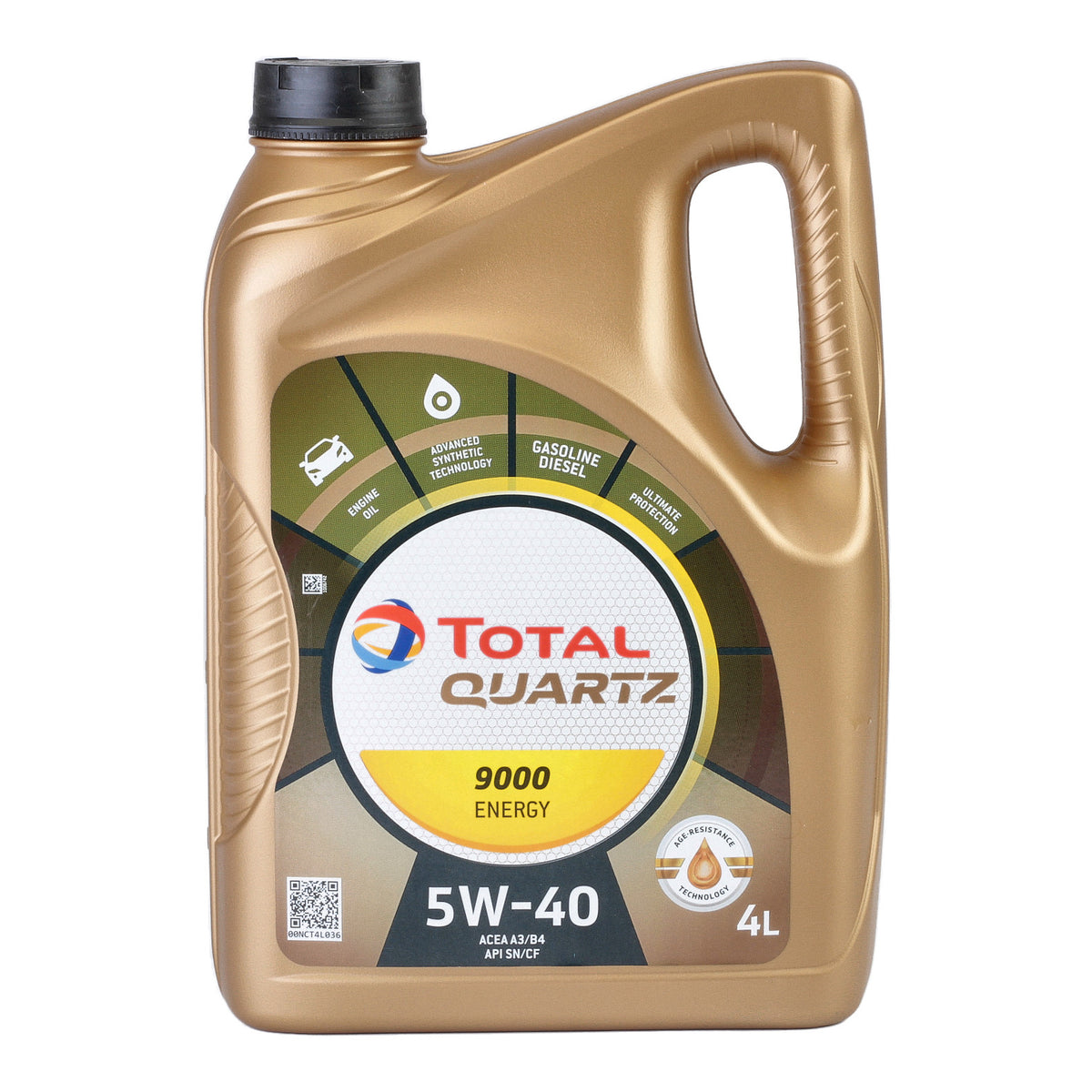 Ulei motor Total Quartz Energy 9000 5W40 4L Total - imagine 1