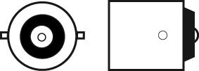 Bec Valeo Essential P21W 12V 21W BA15s Valeo - imagine 3