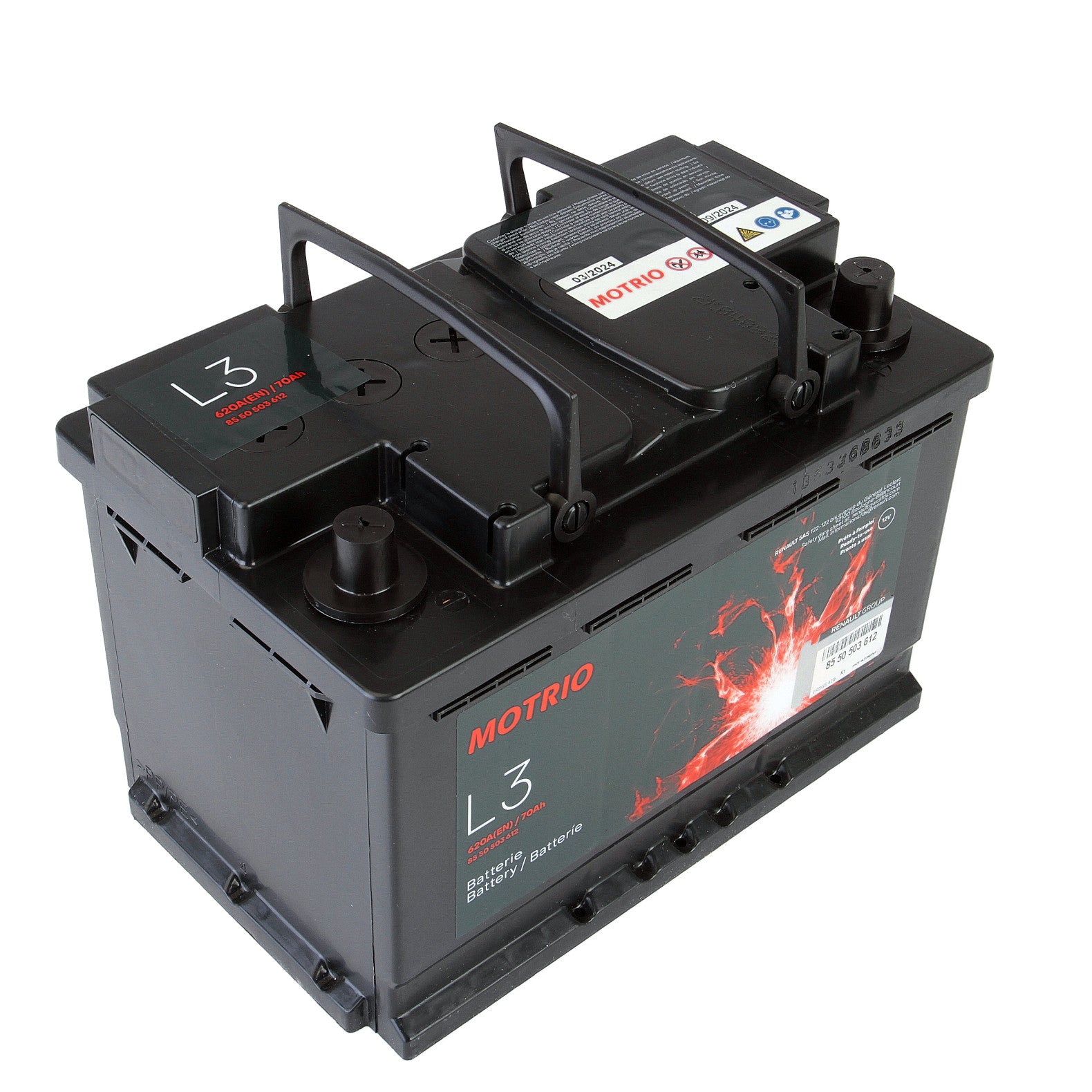 Acumulator Motrio 70 Ah 620A Motrio - imagine 2