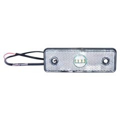 Lampa laterala alba cu Led 12/24V BRECKNER GERMANY - imagine 2