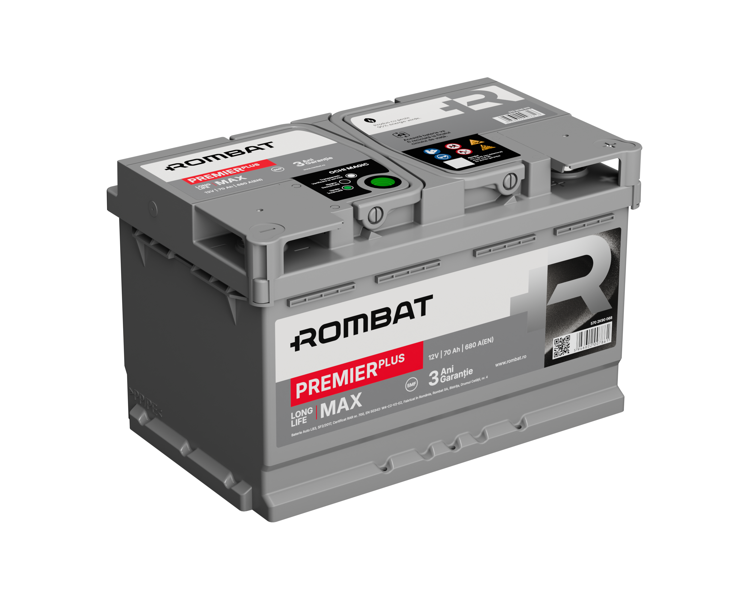 Acumulator Rombat Premier PLUS 70 Ah Rombat - imagine 4