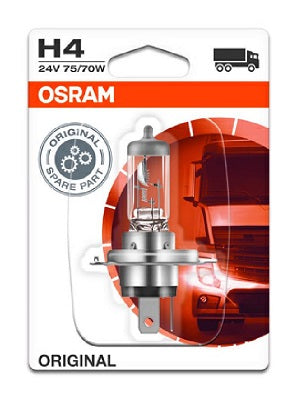 BEC CAMION 24V H4 75/70 W ORIGINAL BLISTER 1 OSRAM