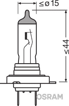 BEC CAMION 24V H7 70 W ORIGINAL OSRAM