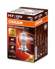 BEC 12V H7 55 W NIGHT BREAKER +220% OSRAM