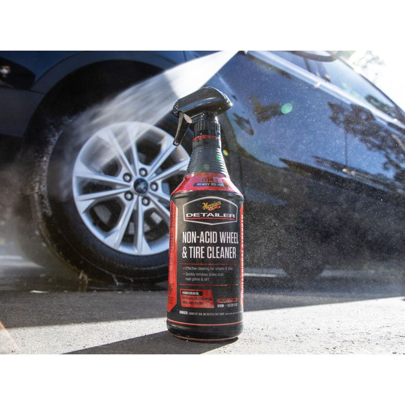 Solutie Curatare Jante Si Cauciucuri Meguiars Non-Acid Wheel Tire Cleaner 946 ml Meguiar's - imagine 3