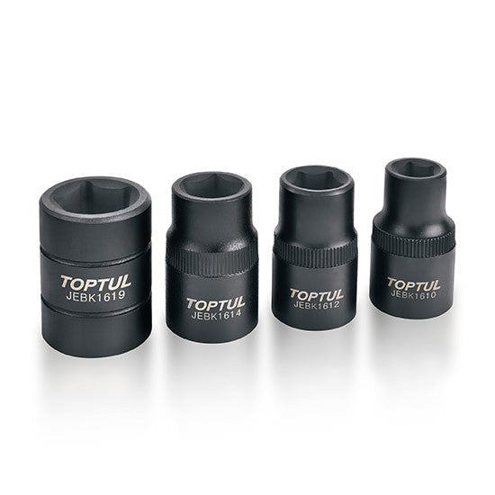hexagon impact 1/2 10mm Toptul - imagine 1
