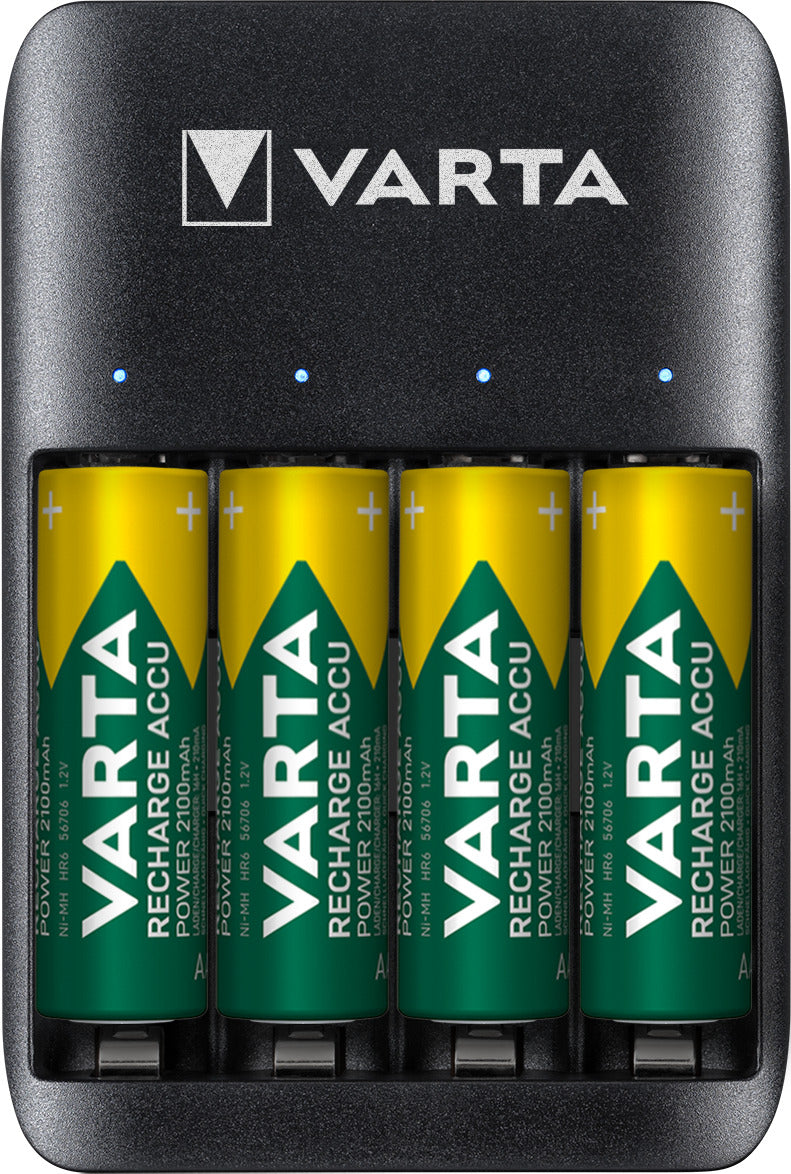 Incarcator baterie Varta USB Quattro Charger + 4X AA 2100 mAh Varta - imagine 3