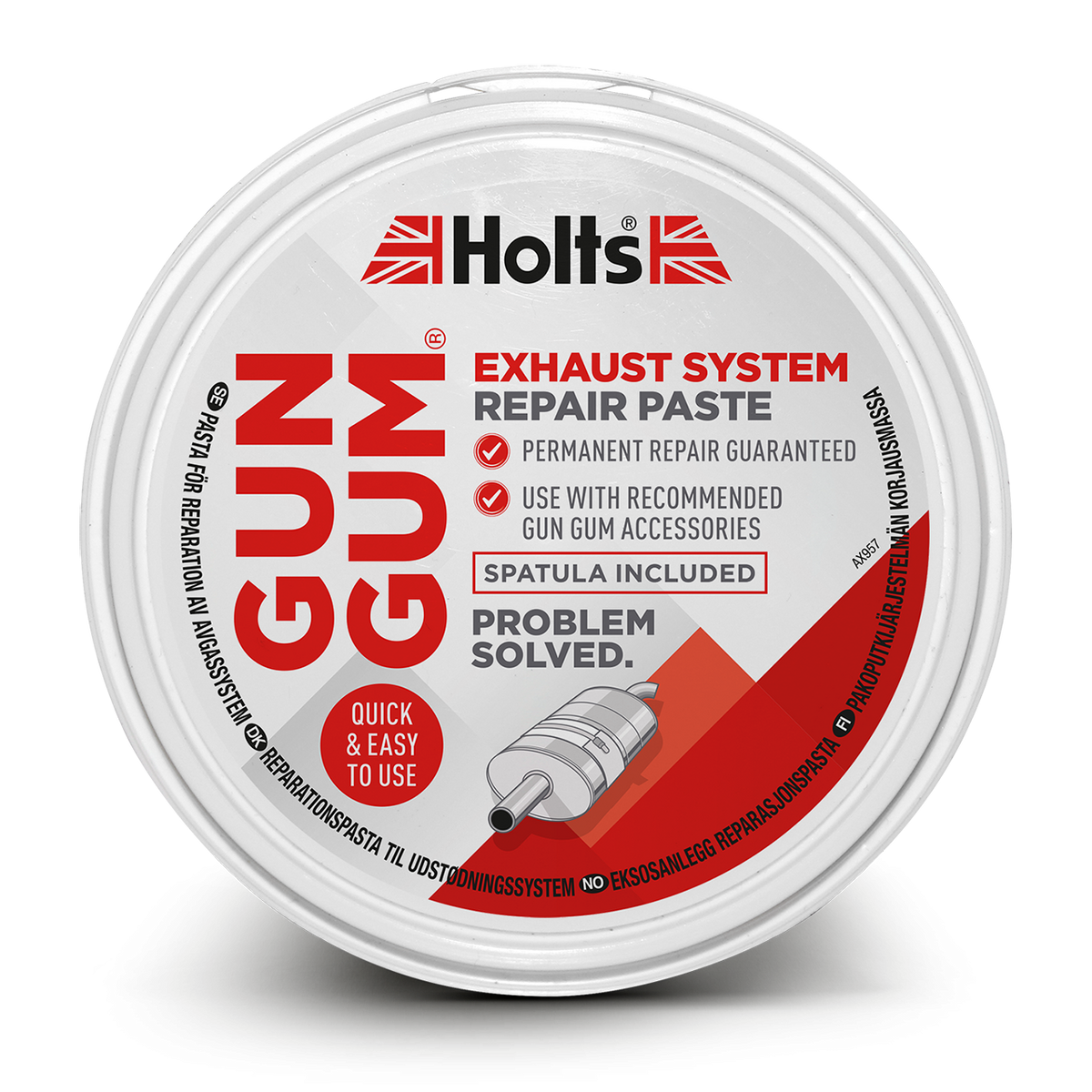 Pasta pentru repararea Tobelor de Esapament 200 GR GG2R Holts - imagine 1