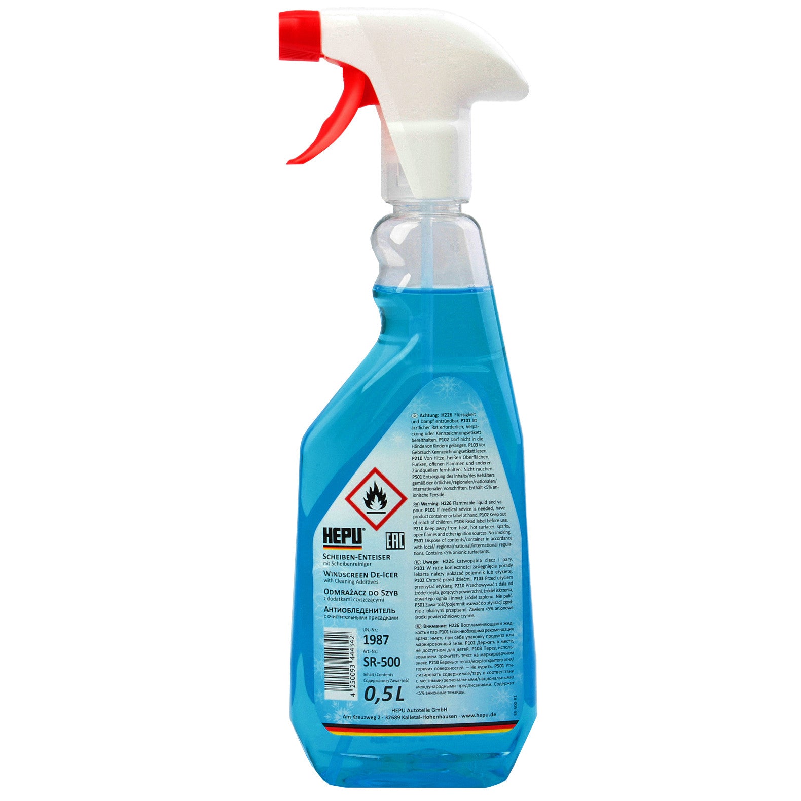 Spray dezghetare parbriz Hepu 500ml. Hepu - imagine 2
